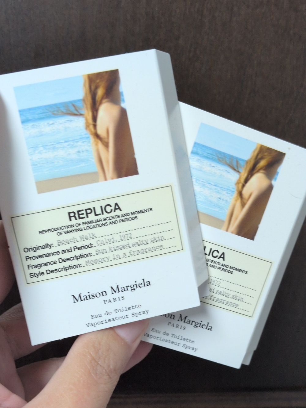 FREE w/ bundle - Maison Margiela Beach Walk Samples x2